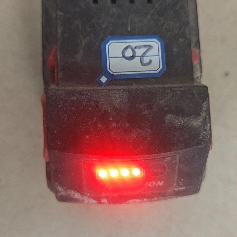 东成18v-6.6ah锂电池 实物如图,目前电压20v,二手--议价商品