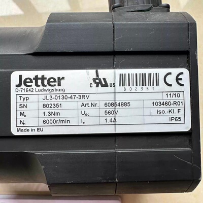 Jetter坚德伺服电机JL3-0130-47-3RV 原装--议价商品