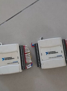 NI USB-6008数据采集卡 8路14位，带接线端子，实--议价商品