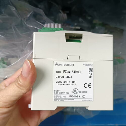 三菱PLC模块FX2N-64DNET，成色如图，功能包好，测--议价商品
