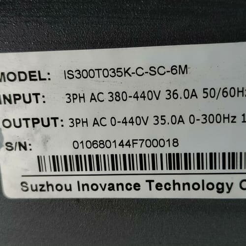 Inovance变频器IS300T035K-C-SC-6M，--议价商品
