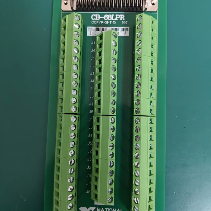 美国原装正品NI CB-68LPR接线板,绿色PCB,成色几--议价商品