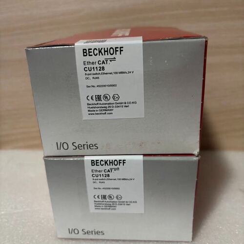 BECKHOFF倍福CU1128模块，德国原装正品，带原包装--议价商品