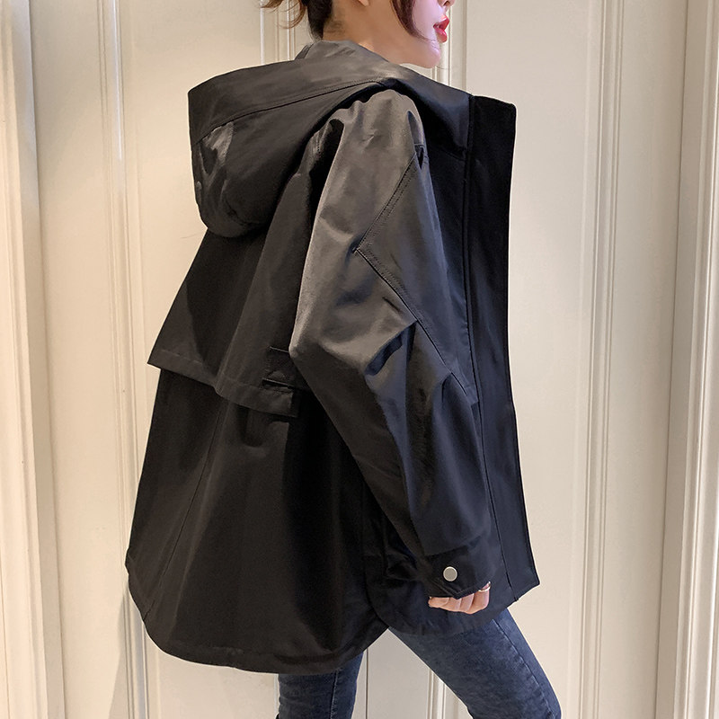 工装短外套女士2020年春秋冬季新款韩版宽松休闲百搭夹克上衣ins