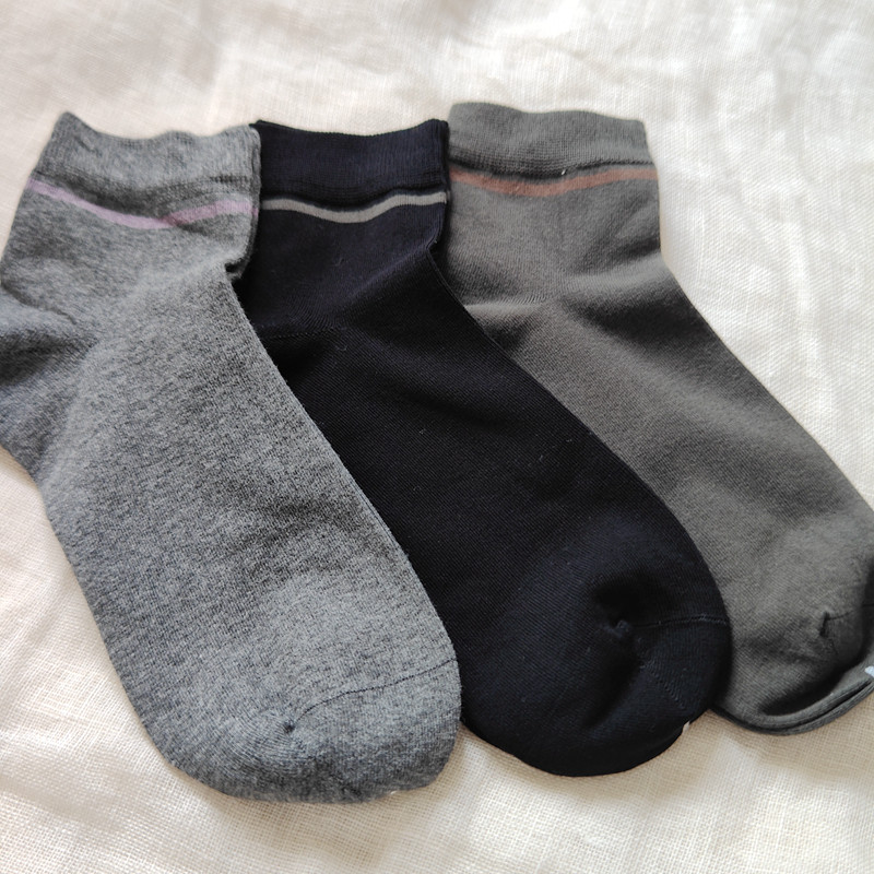 国内专柜袜子棉精梳棉无骨缝头短袜休闲袜吸汗透气黑色深灰,女士内衣/男士内衣/家居服,短袜,淘宝优惠券,粉丝福利购,淘宝优惠卷