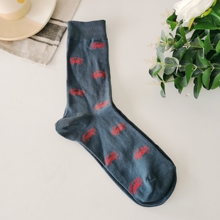 四季 袜子美国破产品牌街头提花动漫长筒防臭螃蟹欧美常规卡通动物