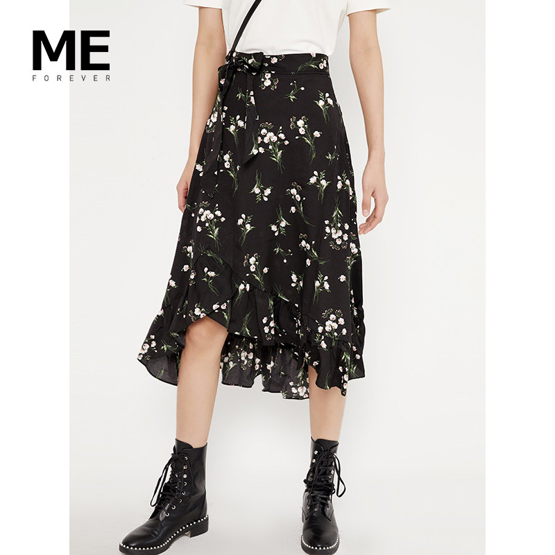 真我永恒 2020秋新款高腰雪紡碎花不規則下擺半身裙女 D363192056在類目 女裝/女士精品, 半身裙中 - 來自Buy2taobao.com提供專業的淘寶代購服務