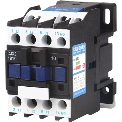 380v三相交流接触器单相