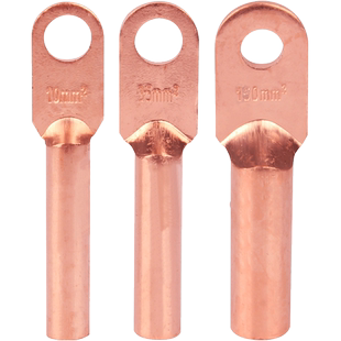 DT10/16/25/35/50/70/95/120/150/185/240/300平方铜鼻子接线端子