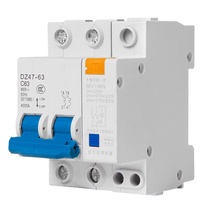 c45停电跳闸空开63a失压脱扣器