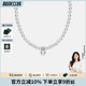 Julius 925银锁骨链小众轻奢生日礼物0016 聚利时银饰珍珠项链女款
