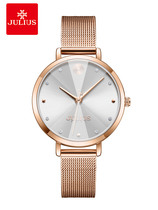 Juli watch Female Middle School Korean ins style zircon dial simple waterproof quartz lady watch ja-1222