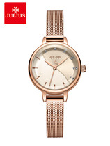 Juli flagship store authentic Korean style vintage stainless steel student waterproof quartz watch ja-1241