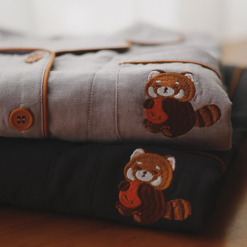 新款日系纯棉情侣睡衣女士2025新款春秋季全棉纱布家居服长袖套装,女士内衣/男士内衣/家居服,睡衣/家居服套装,淘宝优惠券,粉丝福利购,淘宝优惠卷