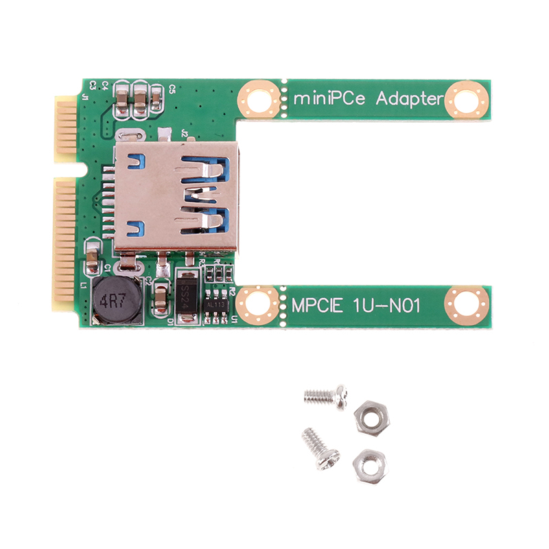 Mini PCI-E扩展USB2.0接口 MPCIE转USB设备转接卡 mpci-e卡