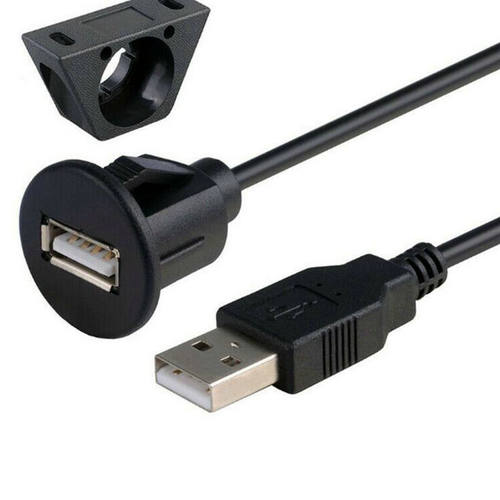 USB2.0面板防水线 汽车仪表盘延长线Usb Extension Lead For Car