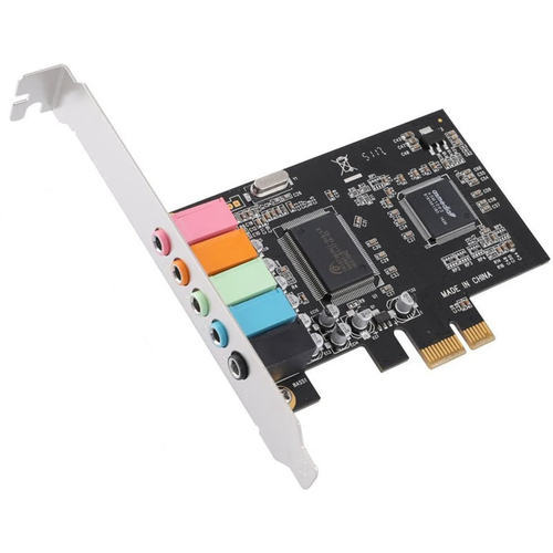 PCIE声卡 5.1声道声卡 CMI8738芯片pci-e 5.1立体声效音频卡包邮