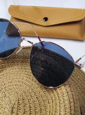 墨镜时尚百搭年轻款复古风偏光镜