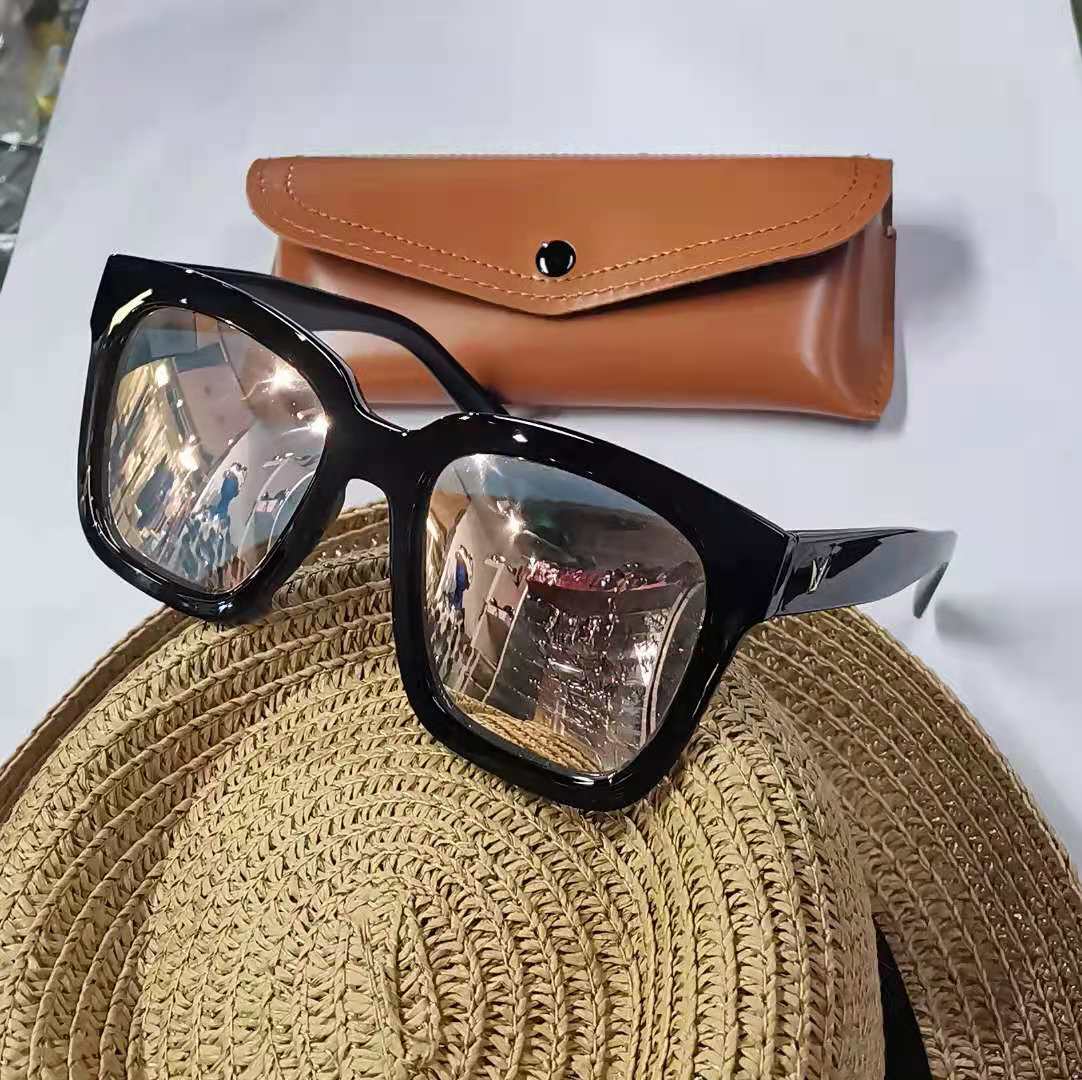 gm方框反光偏光太阳镜