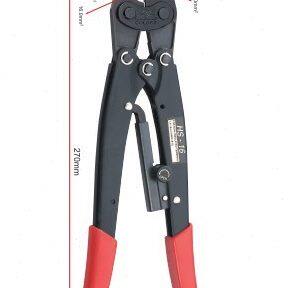 华胜工具省力型日式裸端子压接钳12516mm2 HS16