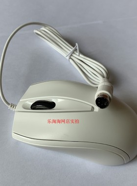 PS2鼠标有线USB电脑台式笔记本办公工控机设备机房白色鼠标通用型