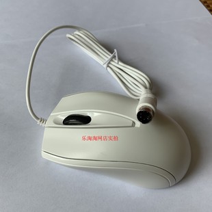 PS2鼠标有线USB电脑台式笔记本办公工控机设备机房白色鼠标通用型