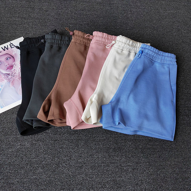 休閑褲高腰透氣速干短褲瑜伽服