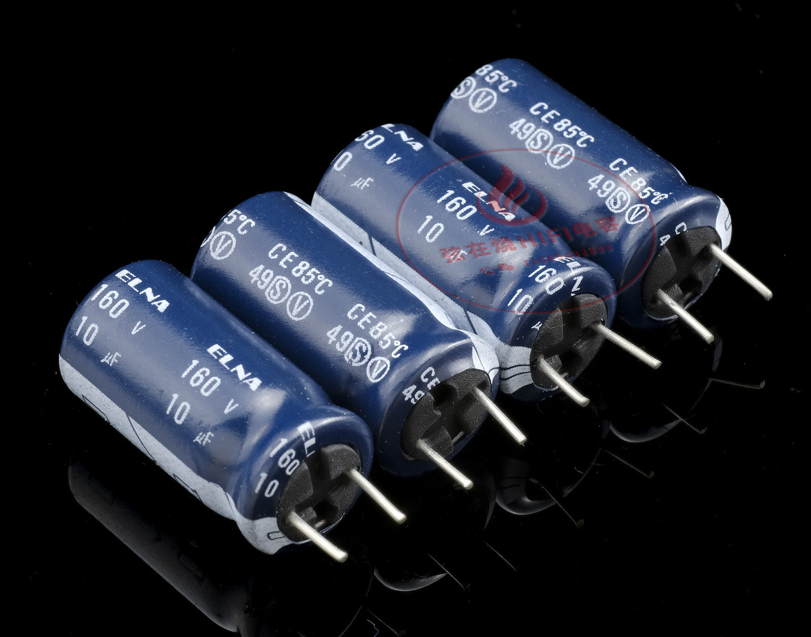 日本elna依娜老款停产高压版发烧耦合电解电容160v10uf
