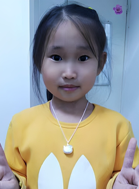 古法银磨砂吊坠999女宝宝项链