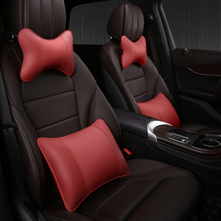 汽车用头枕小车车上车内安全护颈椎脖子靠枕座椅坐椅枕头四季一对