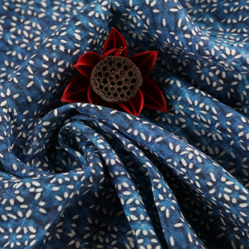 A small minority brand design Fabric Funky Do the old Pure linen Digital printing Dress Gown cloth Remember)in the Home Fabric , Cloth/Fabric/Manual diy Cloth fabric  category - from Buy2taobao.com to provide professional Taobao agent buy service