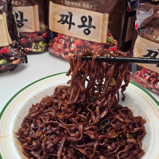 韩国进口农心炸王醇香炸酱面多连包正宗韩式炸酱面拌面方便面夜宵