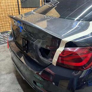 适用于宝马M4 F82改装CSL干碳纤维尾盖 F32 F36改装CLS后备箱盖