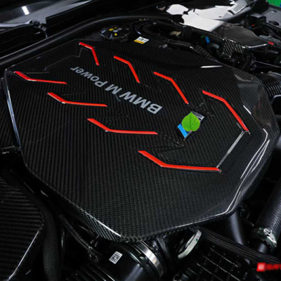 适用于宝马F90 M5 F91 F92 F93 M8改装干碳纤维引擎盖发动机盖板