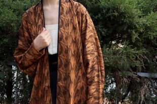 裳裳者华 棕 春夏秋宋制三裥裙飞机袖直领对襟短衫褙子日常汉服