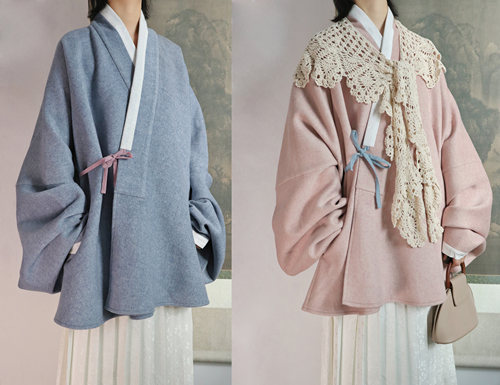 裳裳者华明制汉服对穿交羊毛呢