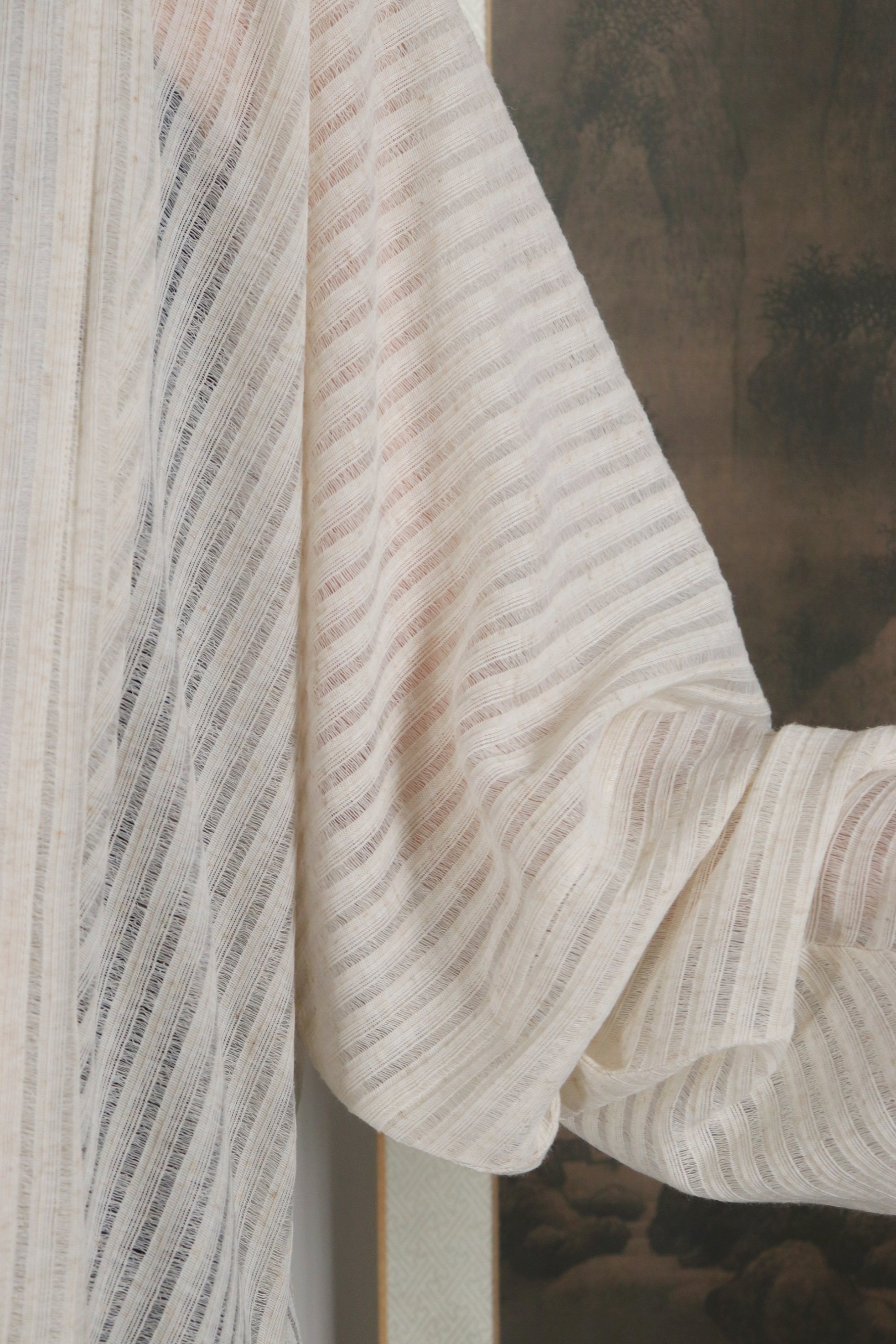 SHANG SHANG ZHE HUA 로즈 스트립 봄과 가을 당나라 여덟 브로큰 스커트 크로스 오버 스커트 일일 HANFU 니트 비행기 슬리브 짧은 셔츠