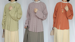 裳裳者华小玫瑰多色日常明制立领竖领翻领对襟直袖短衫春夏汉服