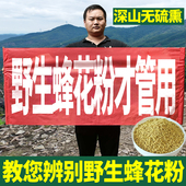 米轩笙蜂花粉旗舰店官方油菜花粉食用新鲜颗粒500g非天然破壁