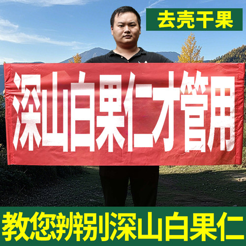 深山白果500g中药材去壳干果
