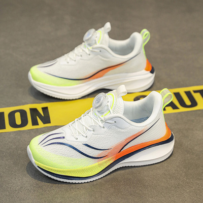 赤兔6Pro男童运动鞋秋冬款中大童男孩皮面防水加绒保暖儿童跑步鞋