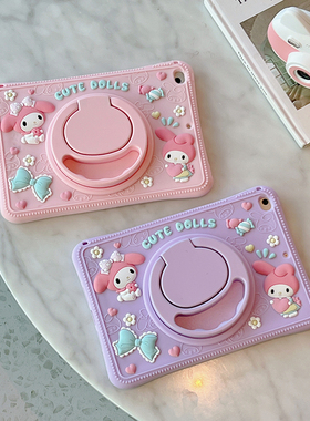 2023款华为matepad11.5平板保护套SE硅胶10.4寸可旋转M6荣耀8/7防摔BAH4-w39适用Pro儿童X8畅享210.1卡通V7/6