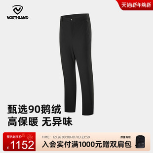 防泼水户外运动徒步登山裤 2025新款 子NDPCT5877S 男士 诺诗兰羽绒裤