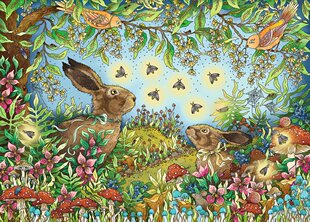 睿思Ravensburger童话森林拼图1000片德国进口成人益智玩具成年