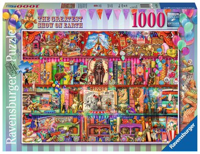 睿思成人1000片卡通漫画德国拼图