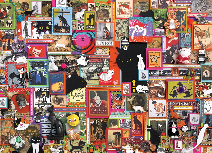 CobbleHill成人1000片动物拼图