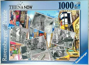 睿思Ravensburger纽约时代广场拼图1000片德国进口成人益智玩具