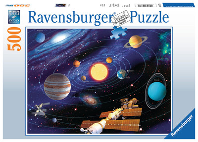 现货ravensburger太阳系拼图