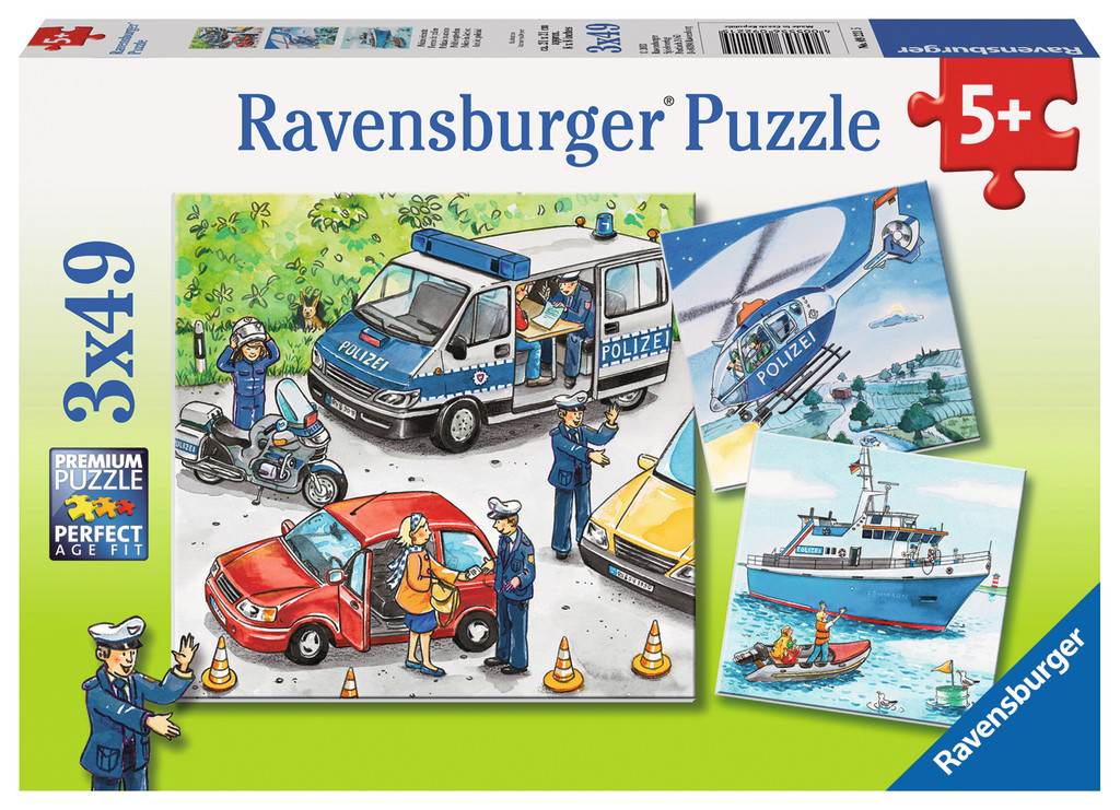 ravensburger3*49片交通工具