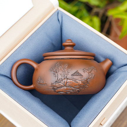 【滇匠企业店-杨震老师7系】纯手工云南建水紫陶茶壶非宜兴紫砂